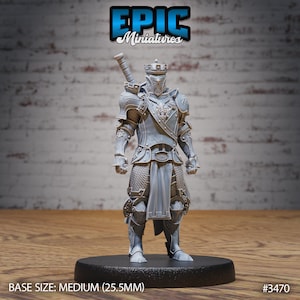 Tower Knight - Chivalry Garden - Epic Miniatures