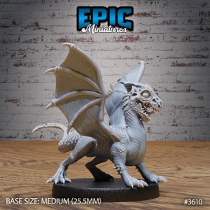White Dragon Wyrmling - Ice Age Madness - Epic Miniatures
