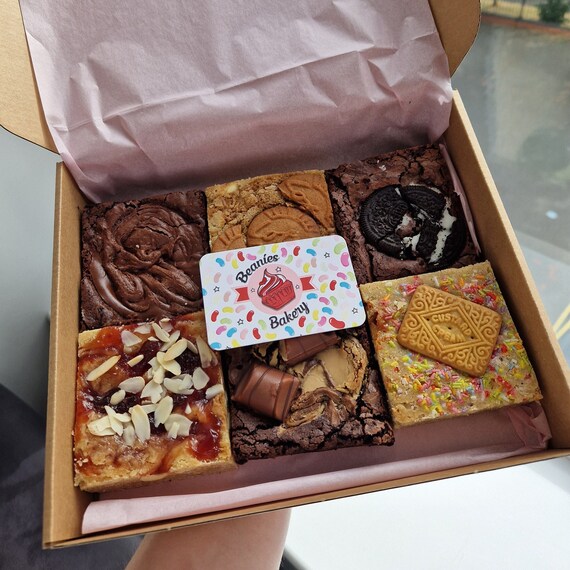Brownies & Blondies Mixed Postal Box Perfect Gift Letterbox Etsy UK