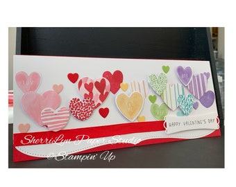 Stampin' Up Handmade Card ~ Sweet Talk Valentine's Day