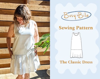 Klassisches Kleid / Dropwaist Kleid Schnittmuster