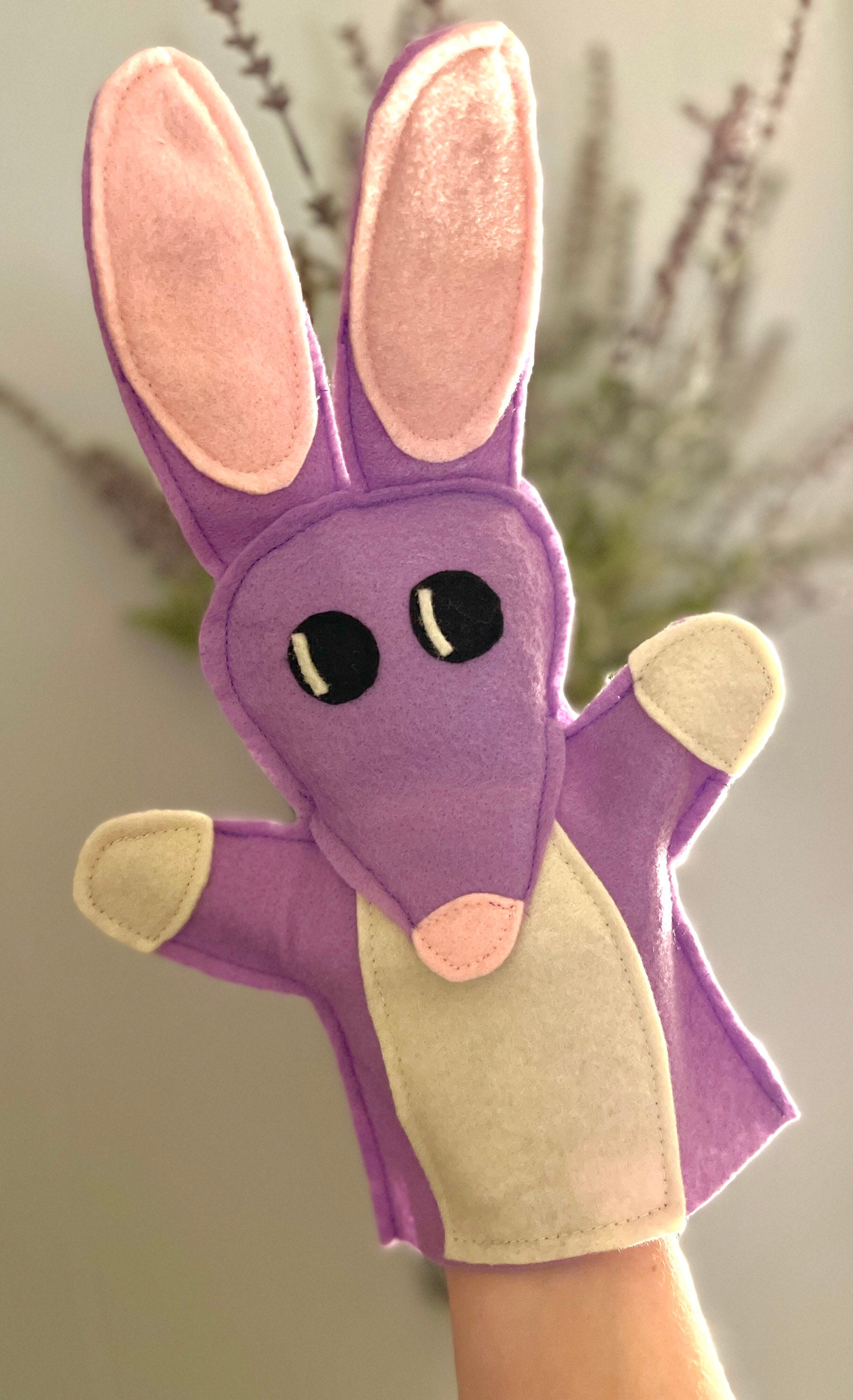 Bob Bilby Hand Puppet Etsy