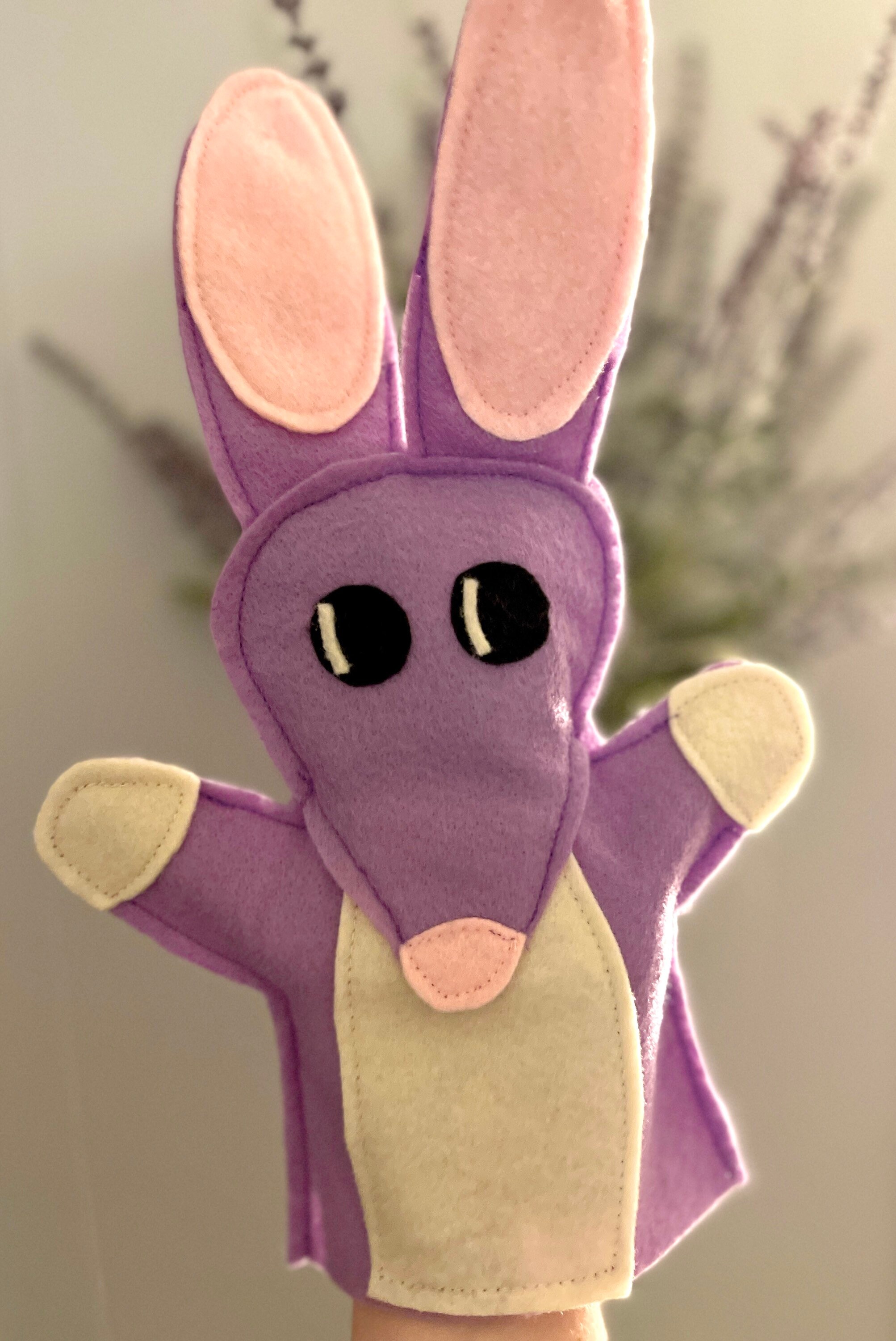 Bob Bilby Hand Puppet Etsy