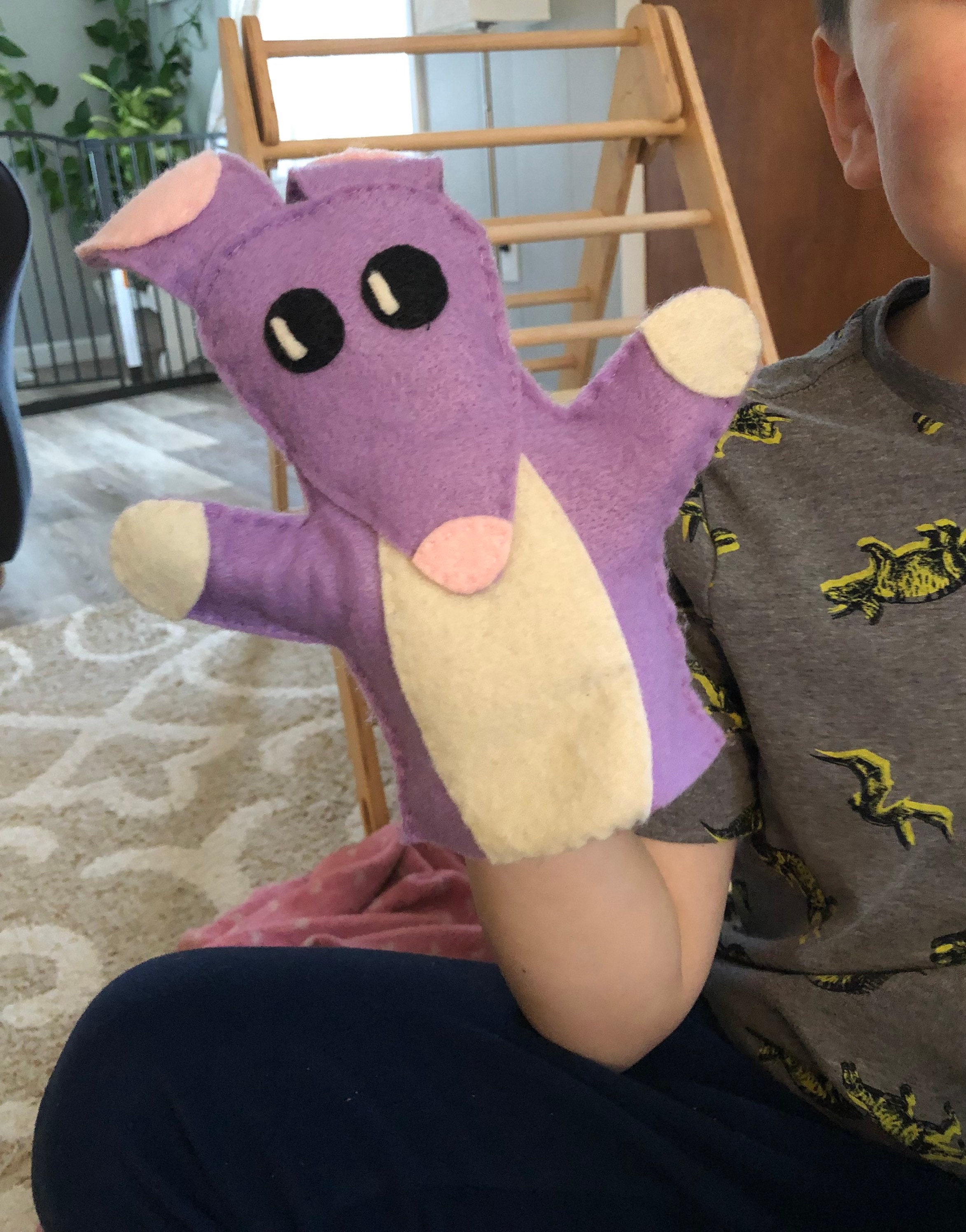 Bob Bilby Hand Puppet Etsy