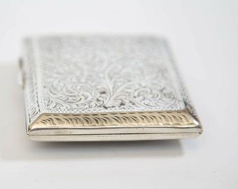 titanic cigarette holder 1922 Antique Silver Titanic Ship Cigarette Case