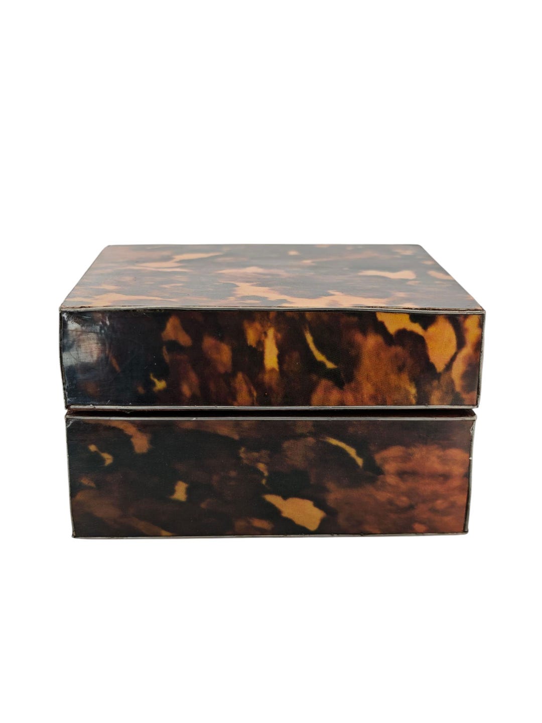 Tortoise Shell Boxer Regency Style Faux Tortoise Shell Box Caddy - Etsy