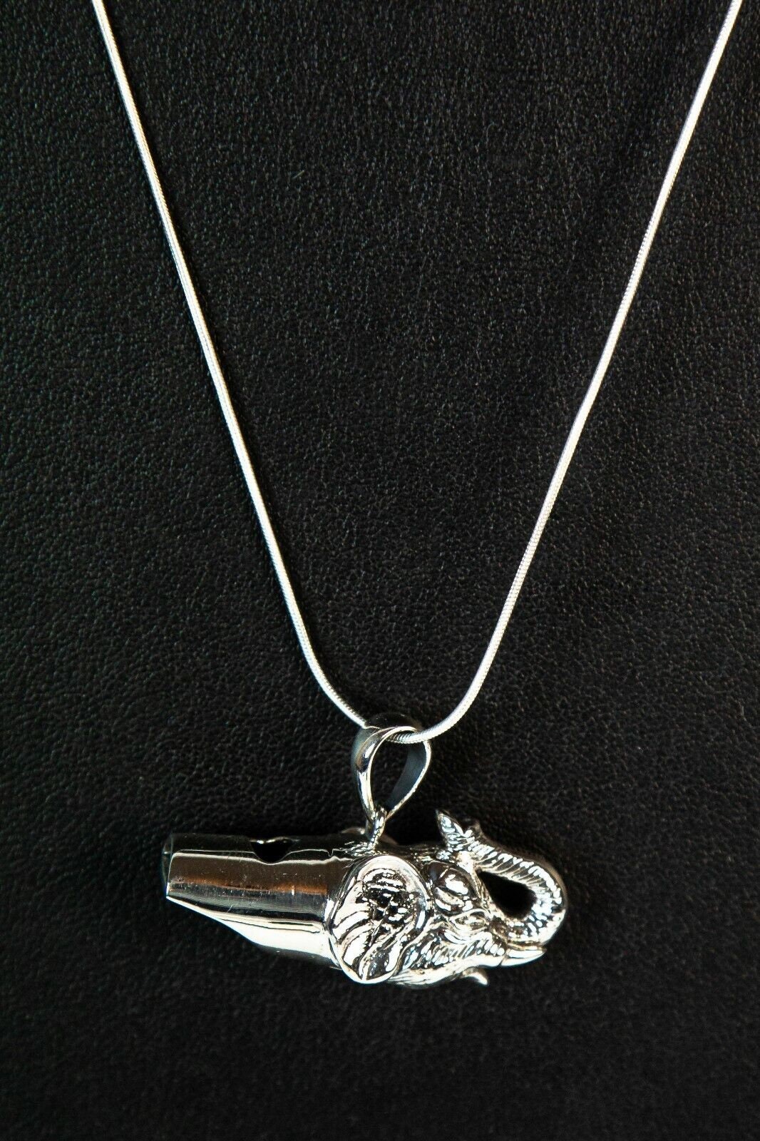 Elephant Pendant Whistle, Victorian Style Solid Sterling Silver - Etsy