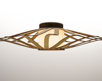 UFO Wandleuchte, Wandleuchte, Wandleuchte, Holzlampe, Holzleuchte, Holzleuchte, Holzpendelleuchte, Kronleuchter