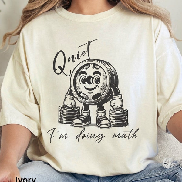 Quiet Im Doing Math Tshirt, Pump Cover, Fitness Shirt, Funny Gym Shirt, Vintage Retro Weights Distressed Gym Shirt