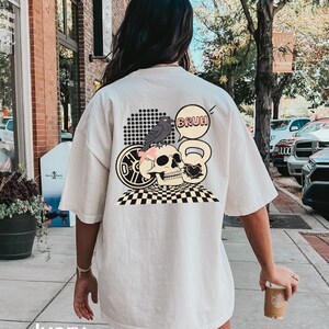 Bruh Tshirt, Pump Cover Shirt, Lifting Shirt, Fitness Lover, Strong Women Gym Shirt, Vintage Retro Funny Skull Shirt Distressed