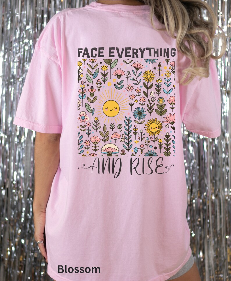 Face Everything and Rise Tshirt, Pump Cover T Shirt, Gym Shirts, Cute ...