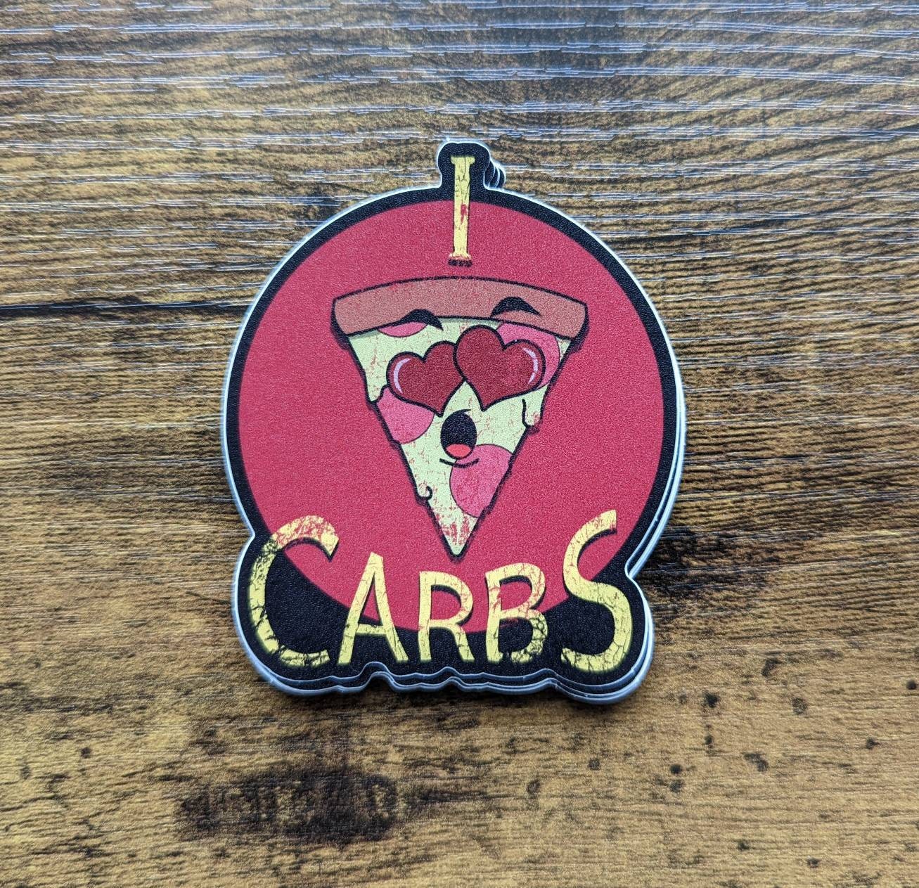 I Love Carbs Sticker Fitness Sticker Gym Sticker Hydro Etsy