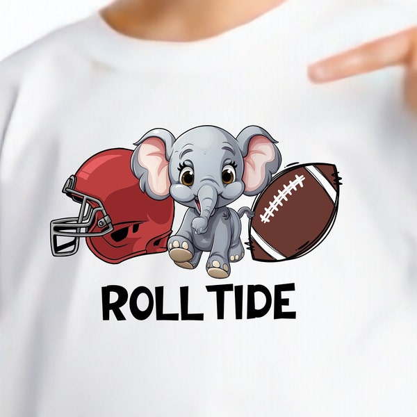 Roll Tide Helmet Football TShirt DTF Sublimation File