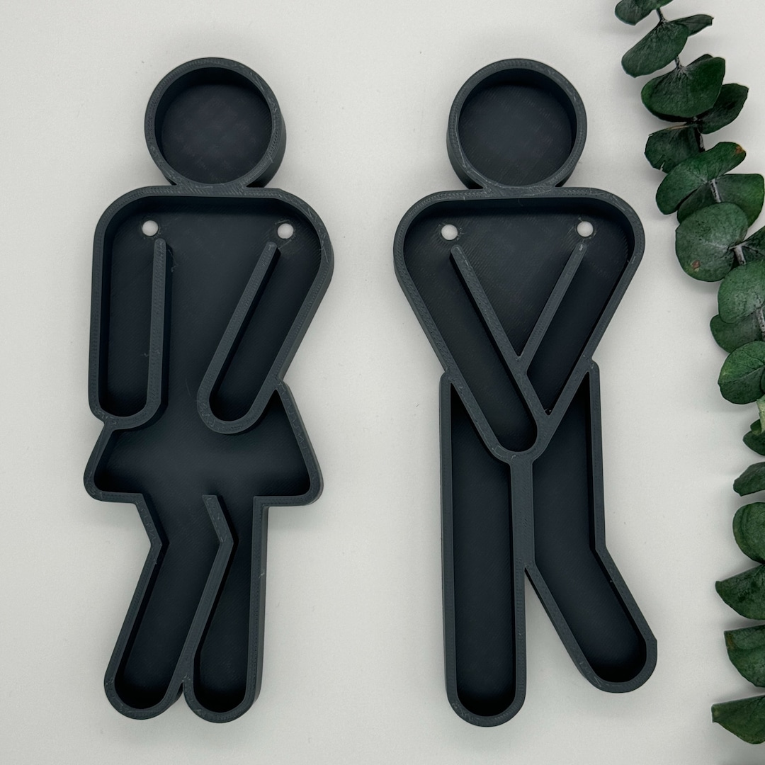 Toilet Shield Body Man and Woman Guest Toilet Toilet Etsy