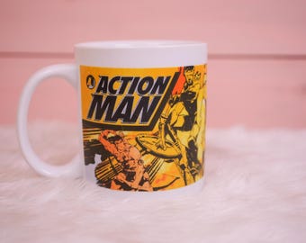 Retro Action Man Mug