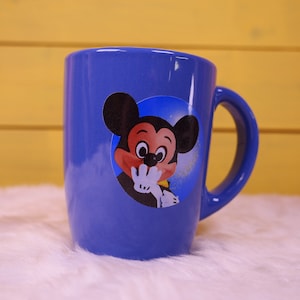 Retro 90s Disneyland Paris Esso Disney Mickey Mouse Mug image 1