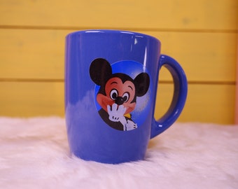 Caneca retrô dos anos 90 Disneyland Paris Esso Disney Mickey Mouse