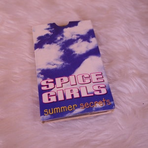 Retro 1997 Spice Girls Summer Secrets Cassette Tape