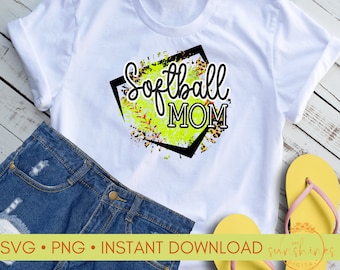Softball Mom SVG | Softball Mom PNG | Softball Mom Sublimation | Softball Mom Funny SVG | Funny Softball svg | Softball Mom Gift