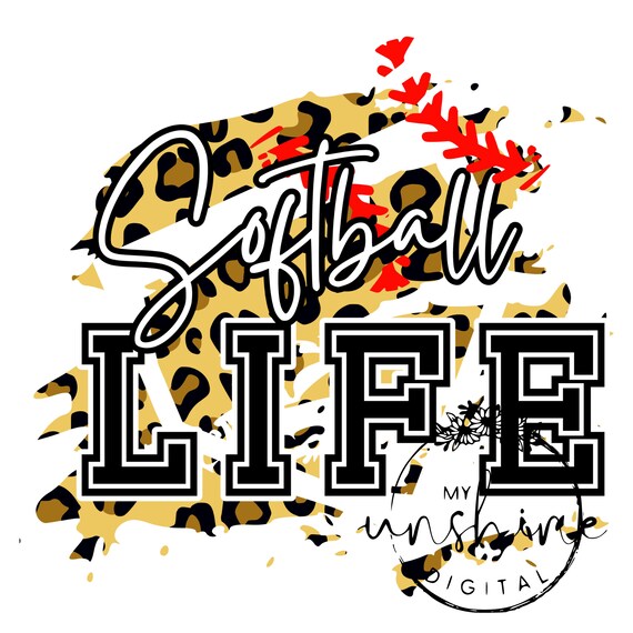 Softball Life SVG Softball Life PNG Softball Mom Etsy