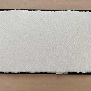 Arches Cold Press Deckle Edge 10 folhas - Fabriano - Saunders 100% algodão papel - 4x6 - Professional Watercolor Supplies Pacote de papel para pintura