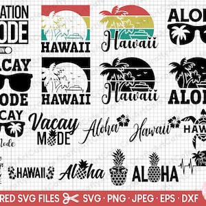 hawaii svg bundle hawaii png bundle free commercial use hawaii shirt design bundle aloha svg aloha png