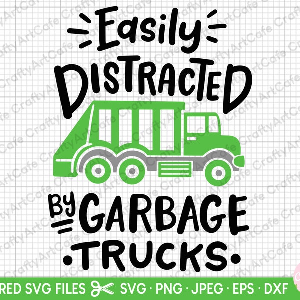 garbage truck svg for cricut shirt garbage truck png commercial use