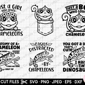 chameleon svg bundle chameleon png bundle cricut cut file commercial use svg png eps dxf cutting file vector