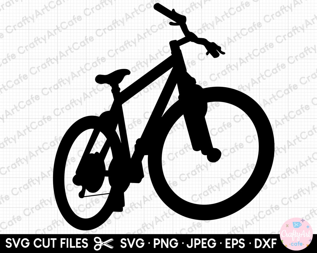 Mountain Bike Clipart, Mountain Bike Png, Mountain Bike Silhouette