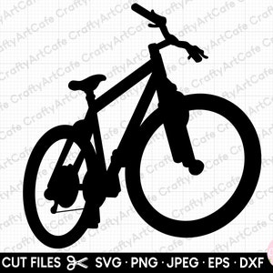 mountain bike clipart, mountain bike png, mountain bike silhouette, mountain bike svg, commercial use