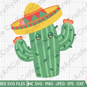 cactus mexicano svg cinco de mayo cactus svg png cactus en capas svg archivo cortado para cricut