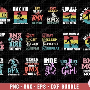bmx png bmx svg bmx png bundle sublimination usage commercial bmx eps dxf cricut coupe fichier t shirt design