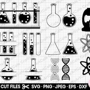 science utilities svg bundle commercial use cricut labratory svg bundle lab svg bundle labratory png bundle chemistry svg