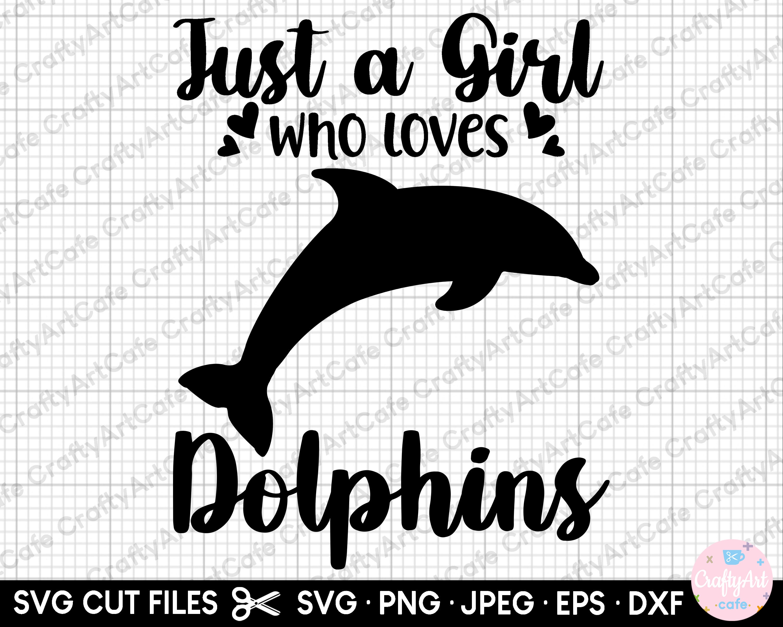 Dolphin Svg for Cricut Cut File Cutting File Commercial Use - Etsy Canada