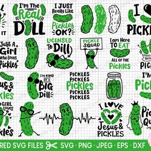 Gurken svg svg bündel Cricut gurken png bündel Shirt Design gurken Vektor Clipart eps dxf jpg frei kommerzielle Nutzung