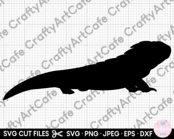 Iguana Silhouette Svg Iguana Silhouette Png Iguana Cut File - Etsy