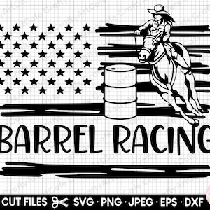 barrel racing svg barrel racing png cricut barrel racing