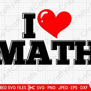 Me encantan las matemáticas SVG