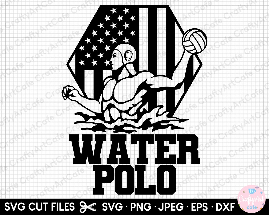 Water Polo Design Svg Png Cricut Water Polo Etsy