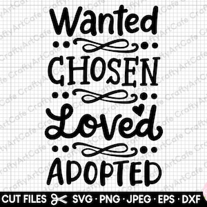 adoption svg adoption png adoption cut file cricut