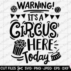 circus svg circus png circusliefhebber svg gesneden bestand cricut dxf eps jpg vector