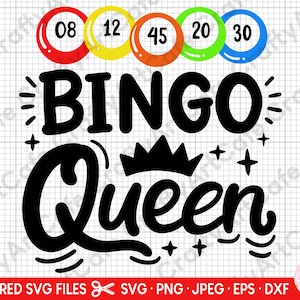 bingo svg bingo png