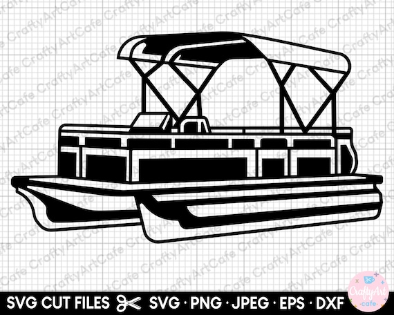 Pontoon Svg Pontoon Png Pontoon Clipart Pontoon Vector Pontoon - Etsy