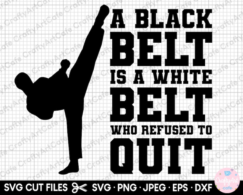 Karate Svg Cricut Shirt Karate Svg Karate Png Karate Eps Dxf Cut File ...