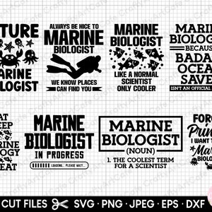 marine biologist svg bundle cricut marine biologist png bundle shirt desig bundle eps dxf jpg free commercial use