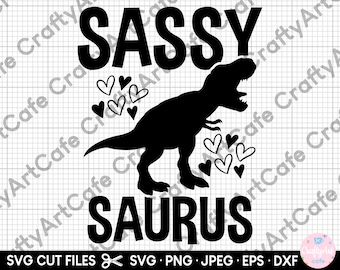 freche Saurus svg Dinosaurier svg für Mädchen für Cricut png