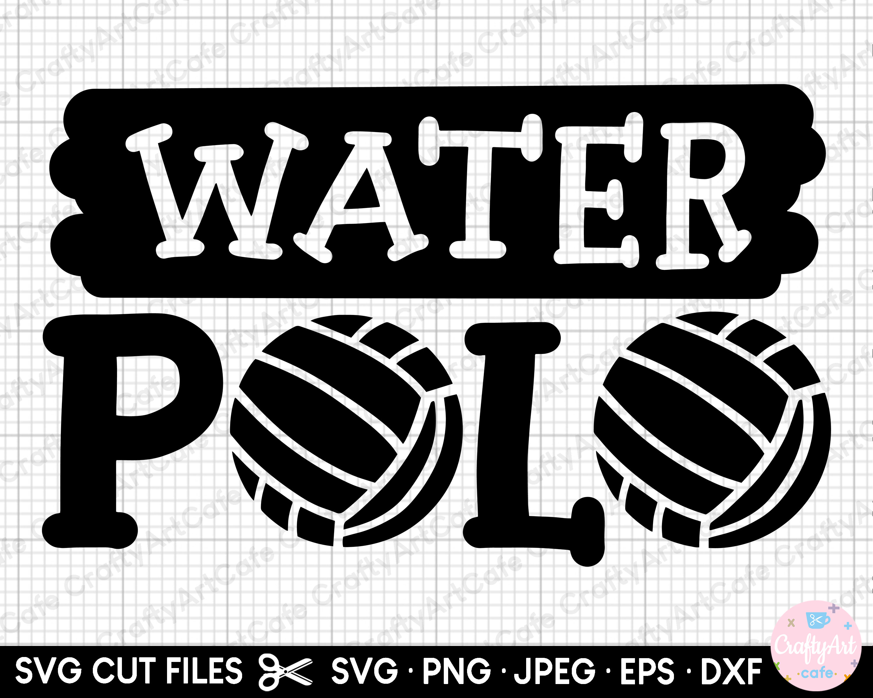 Water Polo Svg Water Polo Png Etsy
