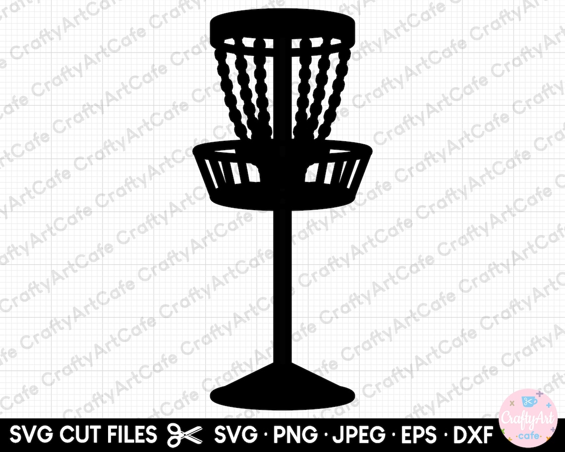 Disc Golf Basket Svg Disc Golf Basket Clipart Disc Golf Basket Png Disc