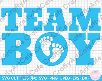 team boy cut-bestand voor cricut svg png voor shirts