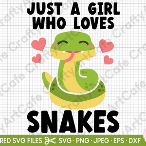 bara en tjej som älskar ormar svg png orm svg för flickor